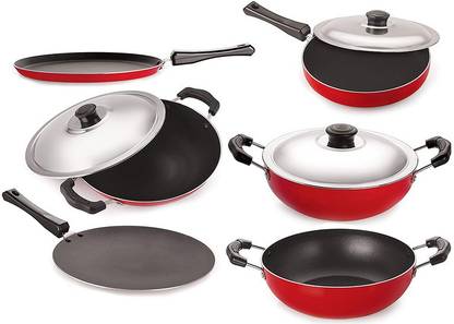 NIRLON Non-Stick Coated Cookware Set