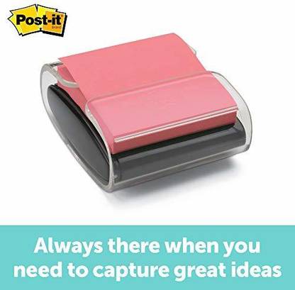Post-It 2 Compartments Plastic Self-Stick Note Pad Holders