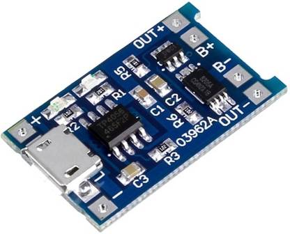 arduino Micro USB 5V 1A 18650 TP4056 Lithium Battery Charger Module Charging Board Electronic Components Electronic Hobby Kit