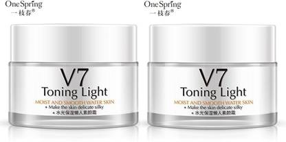 ONE SPRING V7 Facial Cream Anti Wrinkles Face Moisturizer (PACK OF 2)