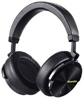 Bluedio Noise Cancelling Headphones Over Ear Wireless Blue Bluetooth