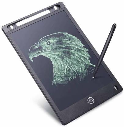 ecnirp basana 8.5" E-Writer LCD Writing Pad Paperless Memo Digital Tablet/Notepad/Stylus Drawing for Erase Button & Pen to Write