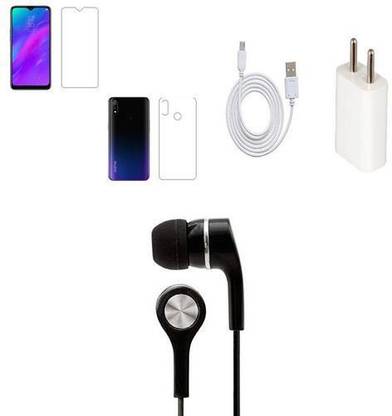 CART SUTRA Screen Protector Accessory Combo for Realme-3-Fb