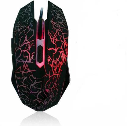 G-nox USB Wired LED Red/Blue/Purple Backlit Illuminated 7 Buttons Wired Ambidextrous Laser  Gaming Mouse
