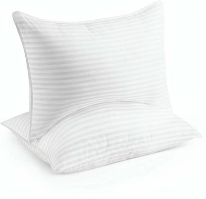 CLOUD C Microfibre Stripes Sleeping Pillow Pack of 2