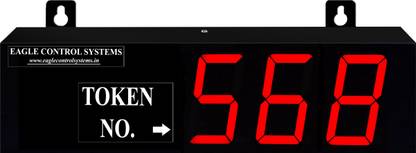 Eagle Control Systems Wireless Token Display with Keypad, Android App and Windows Software Indoor PA System