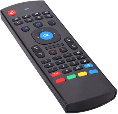 X96 MX3 Fly Air Mouse Remote Controller 2.4G Mini Wireless Keyboard for Android TV Box PC Smart TV Projector Gaming Console रिमोट कंट्रोलर