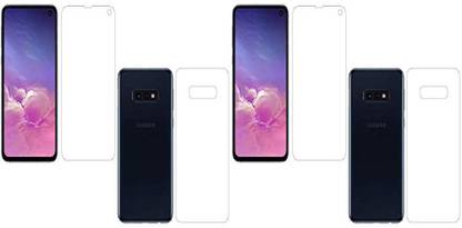 DIGI DECOR Impossible Screen Guard for Front Back SAM S10E