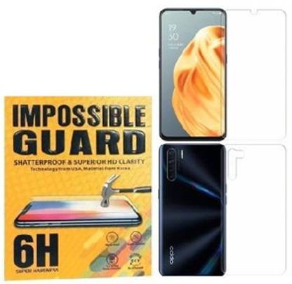 YGC Front and Back Screen Guard for OPPO F15