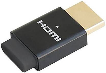 FREEGENE Wireless Display Port HDMI/DVI/VGA/DP/Mini DP Pug 4K Display Emulator 60Hz Fit-Headless 4K for Remote Desktop Access 2 GB OTG Drive Compatible with Television USB 2.0 Plastic Case