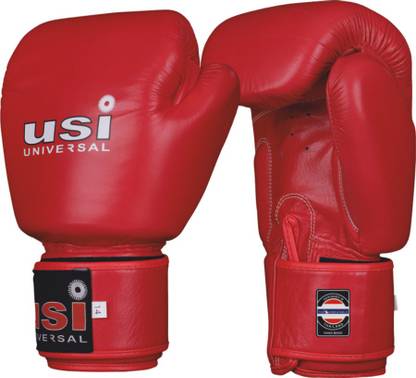 usi Boxing Gloves, Punching Gloves, 609MT1 Medium Red Boxing Gloves