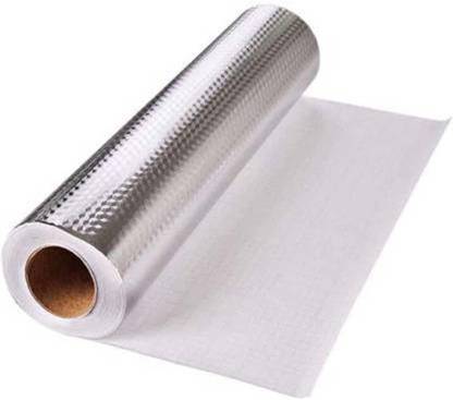 Vakhar 60 cm 5 M Simple Kitchen Oil-Proof Aluminum Foil Sticker Wall Desk Floor Waterproof Home Glow in the Dark Sticker