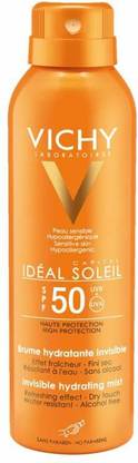 Vichy Sunscreen - SPF 50 PA+ Ideal Soliel Spf 50+ Hydramist, 200 ml