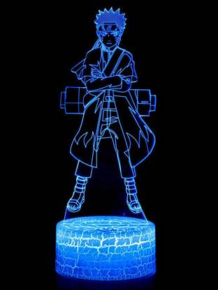 ComicSense Naruto Scroll Anime 3D Illusion LED lamp -16 Colour Modes with Remote and USB Cable Table Lamp