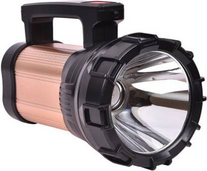 iDOLESHOP High Energy Professional 100W LASER Blinker DP Led Long Range Dual Functional Searchlight Flashlight With Hand Torch