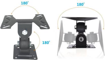 Flipkart Perfect Homes Studio Universal Movable Wall Mount Stand for (10" to 21" Screen) Full Motion TV Mount