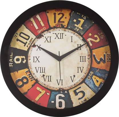 Tanmay Enterprises Analog 25 cm X 25 cm Wall Clock