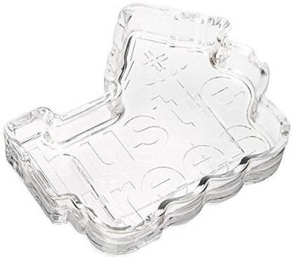 Hustle Trees Clear Glass Ashtray