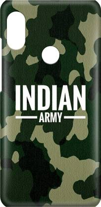 Arcent Back Cover for Vivo Y15 CASE COVER COVER, ARMY, INDIAN ARMY, BALIDAN