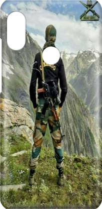 Arcent Back Cover for Vivo Y93 CASE COVER COVER, ARMY, INDIAN ARMY, BALIDAN