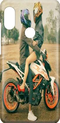 Arcent Back Cover for Mi Redmi Note 7 CASE COVER COVER, KTM, BIKE, LOVE, COUPLE