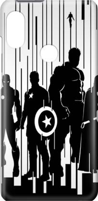Arcent Back Cover for Samsung Galaxy A30/CAPTAIN AMERICA/IRON MAN/AVENGERS