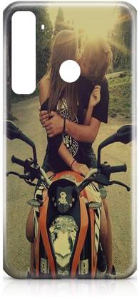 Arcent Back Cover for Realme 5s CASE COVER, BIKE, KTM, LOVE, COUPLE