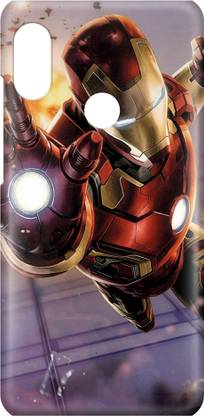 eShop24x7 Back Cover for Vivo Y17/ PRINTED COVER, CAPTAIN AMERICA, IRON MAN, AVENGERS