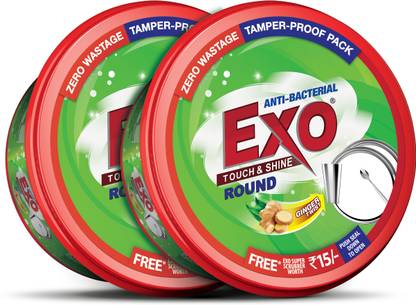 Exo Touch & Shine Round Dishwash Bar
