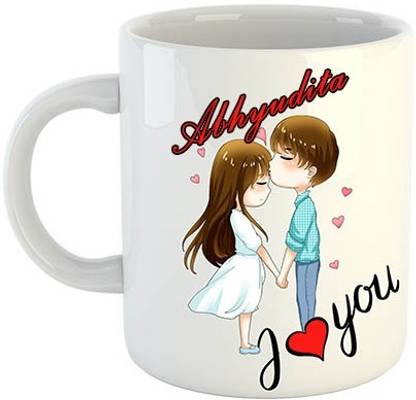 Nakshasutra Abhyudita I Love You 02 Ceramic Coffee Mug