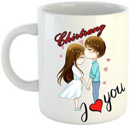 Nakshasutra Chirtrang I Love You 02 Ceramic Coffee Mug