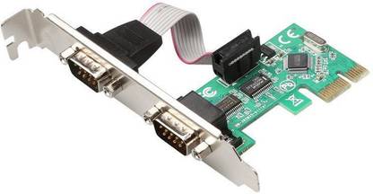 ANDTRONICS Serial Card - 2 x RS232 (DB9) Serial Port PCIe Card - Serial Expansion Card Network Interface Card