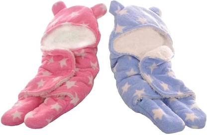 BRANDONN All Season Premium Supersoft New born hooded Sleeping Bag Sleeping Bag