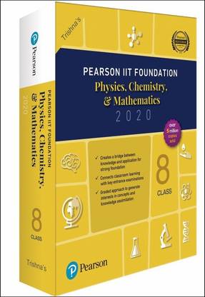 Pearson Iit Foundation Series Physics, Chemistry, Maths for Class 8