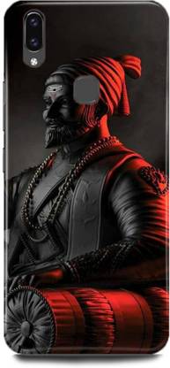 MP ARIES MOBILE COVER Back Cover for Vivo V9/1723 SHIVAJI PRINTED