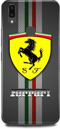 MP ARIES MOBILE COVER Back Cover for Vivo Y93/1814FERRARI LOGO PRINTED