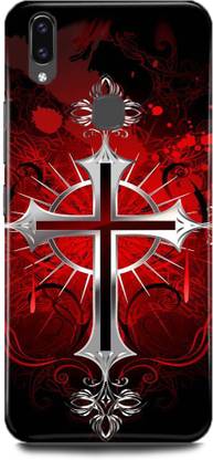 MP ARIES MOBILE COVER Back Cover for Vivo V9/1723 JESUS CROSS, CROSS PRINTED