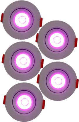 D'Mak cob_3w_pink_pack_of_5 Post Light Outdoor Lamp