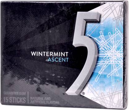 Wrigleys winter mint ascent 15 sticks 40g mint Chewing Gum