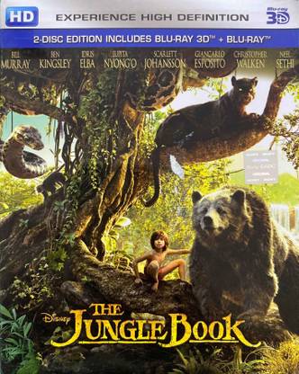 THE JUNGLE BOOK - 3D BD + BD ( 2016 )