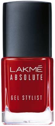 Lakmé Abolute Gel Stylist Nail Color, Fireside, 12 ml Fireside