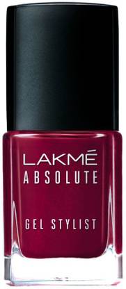 Lakmé Absolute Gel Stylist Nail Color, Fearless, 12 ml Fearless