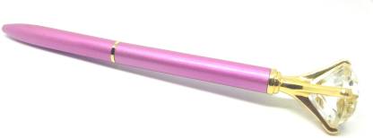 SMART WORLD Diamond Top designed PINK colour unique & royal Ball Pen