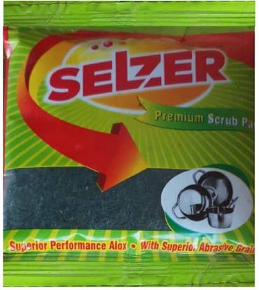 SELZER Scrub Pad (pack of 1) Scrub Pad