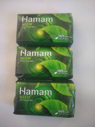 HAMAM Neem Tulsi and Aloevera Soap
