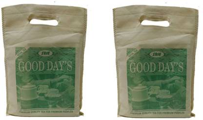 Good Day's Premium Regular Black Tea (500 GM) - Pack of 2 Black Pepper Tea Pouch