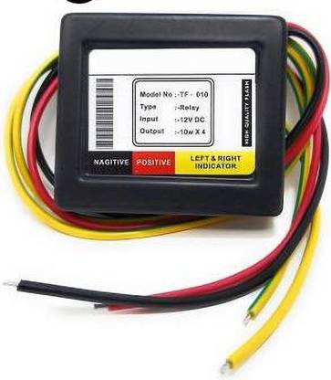 SLAMPZ Front, Side, Rear LED Indicator Light for Universal For Bike Universal For Bike