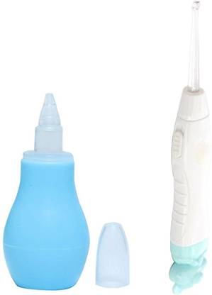 MAXISTORE BABY flash light ear Pick & Nose Cleaner Pump