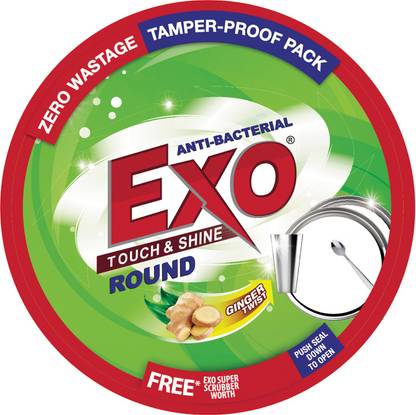 Exo Touch & Shine Round Dishwash Bar
