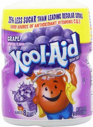 Kool Aid Grape Flavor Drink Mix (Imported) Sports Drink